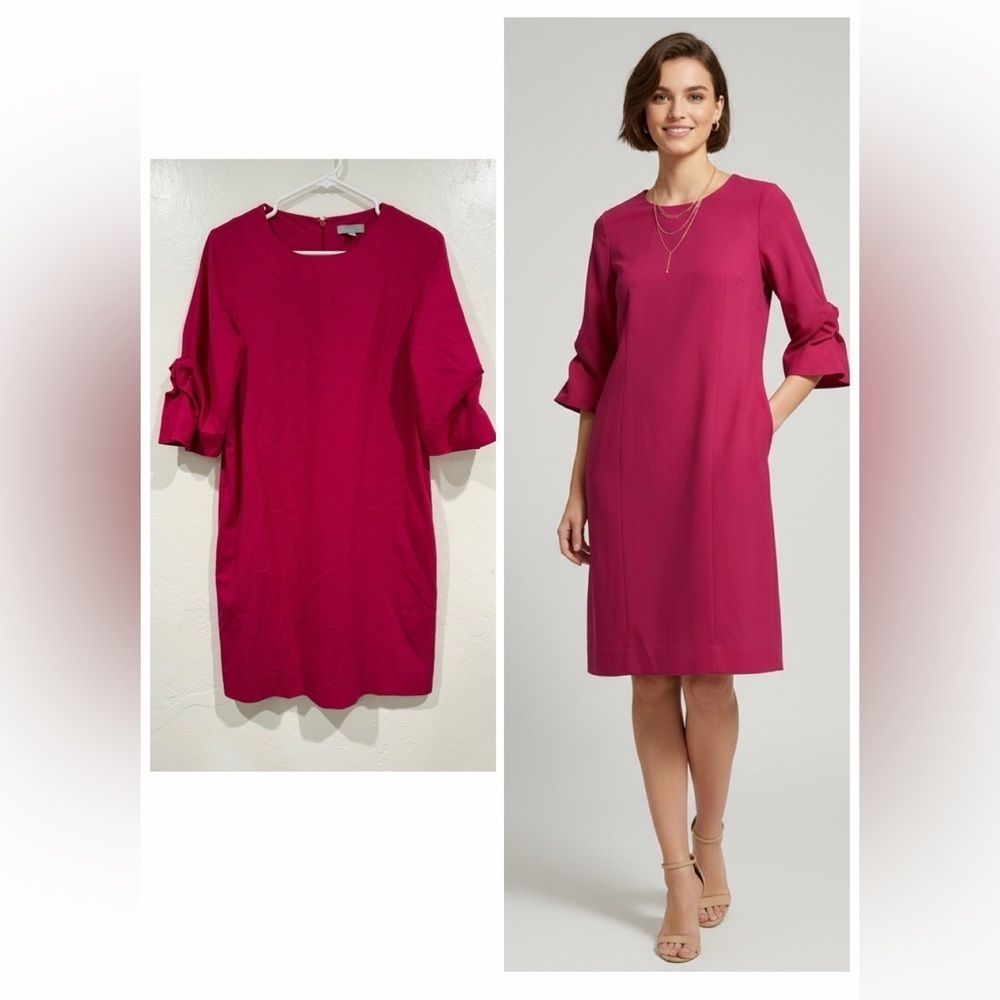 COS Dark Pink Mini Dress size 4